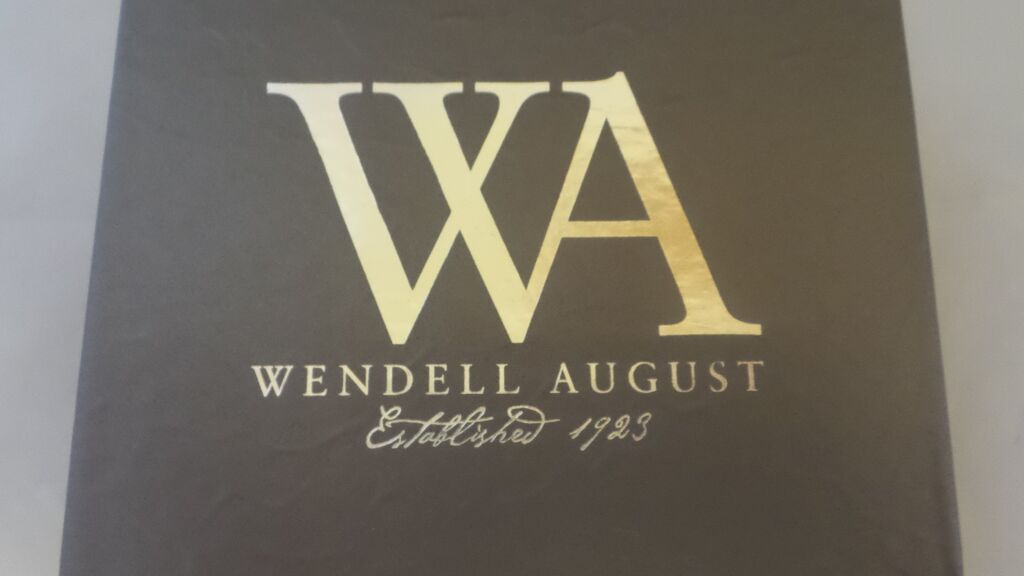 Wendell August unboxing