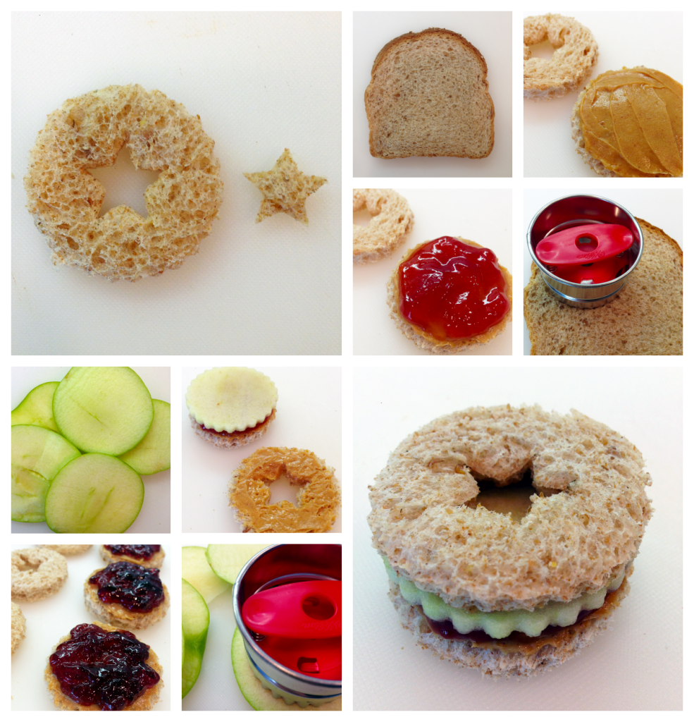 Peanut Butter & Jelly Linzer Sandwiches