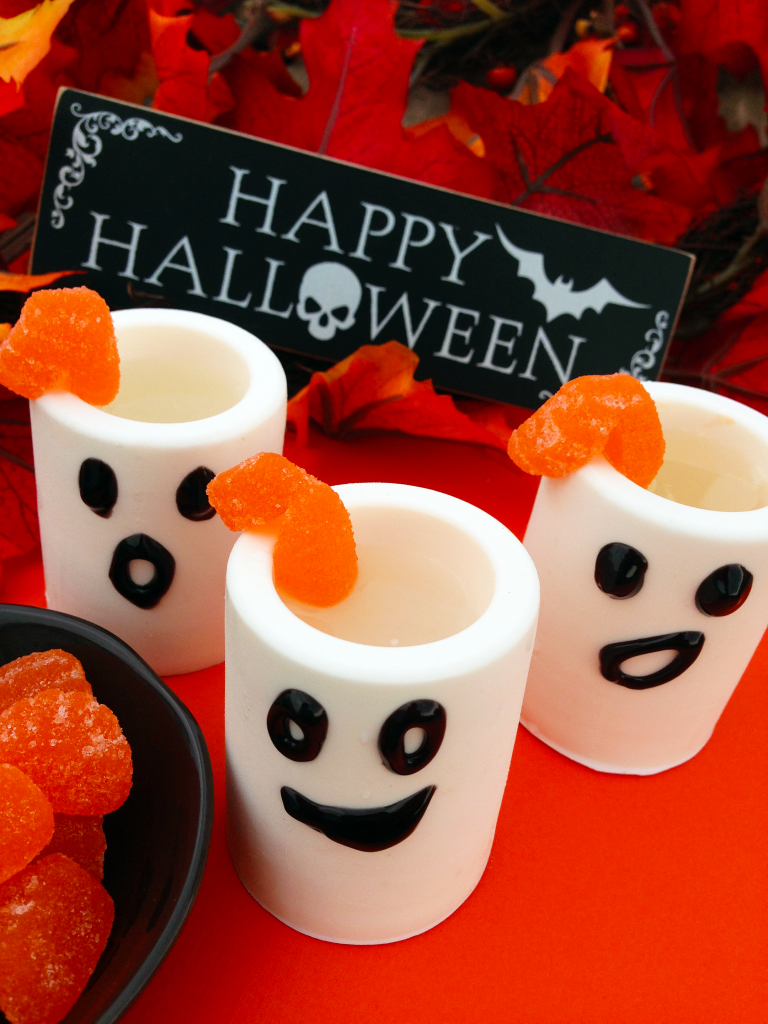 White Chocolate Ghost Shot Glass with Marshmallow Infused Rum #6