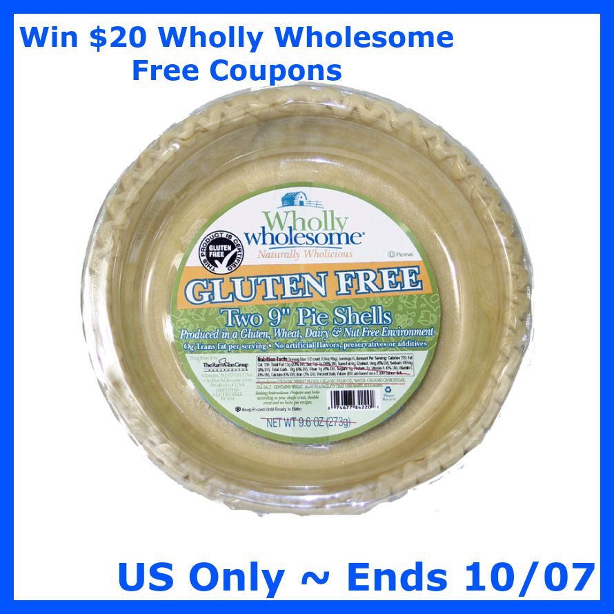 Wholly Wholesome Giveaway