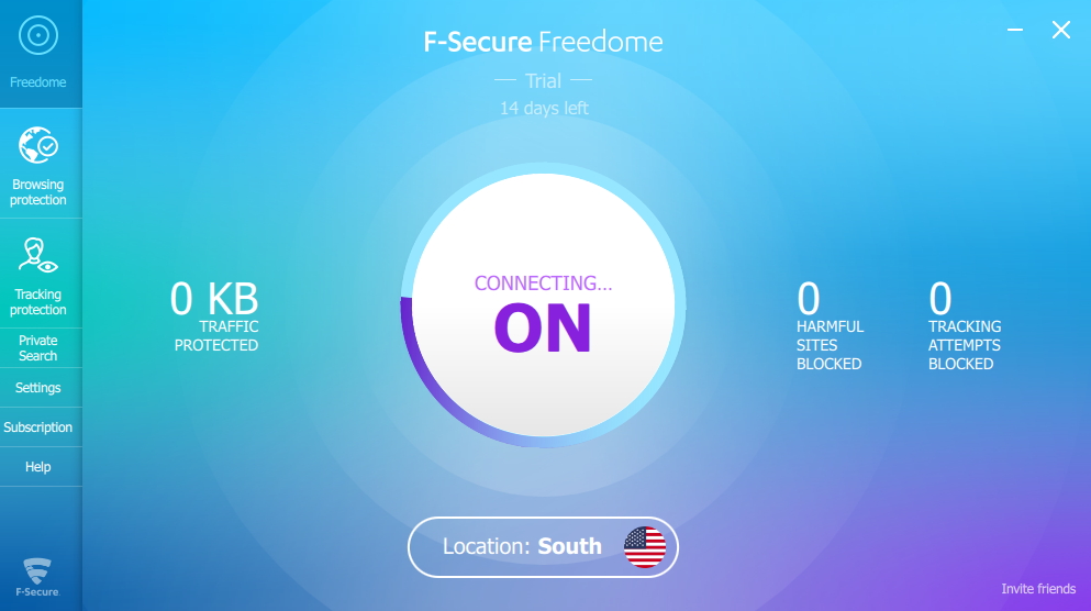 F-Secure Freedome Installation