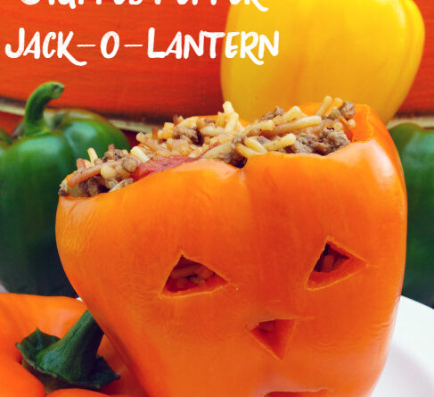 Stuffed Pepper Jack-o-Lantern Recipe