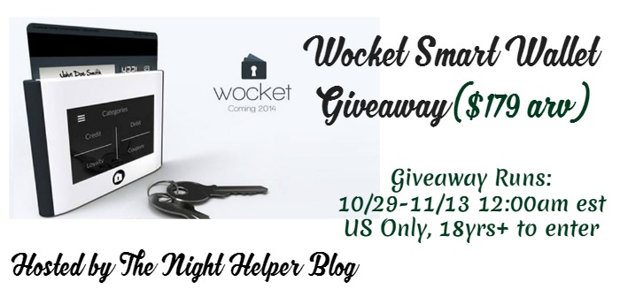 wocket smart wallet giveaway