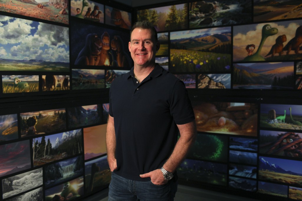 Kevin O'Hara on August 5, 2015 at Pixar Animation Studios in Emeryville, Calif. (Photo by Deborah Coleman / Pixar)