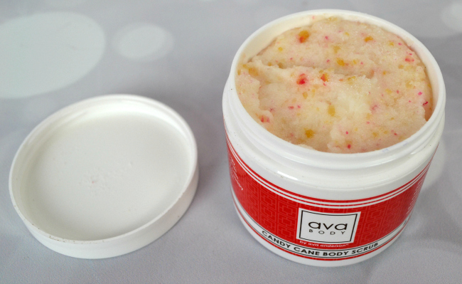 Ava Anderson Candy Cane Body Scrub #FAMChristmas
