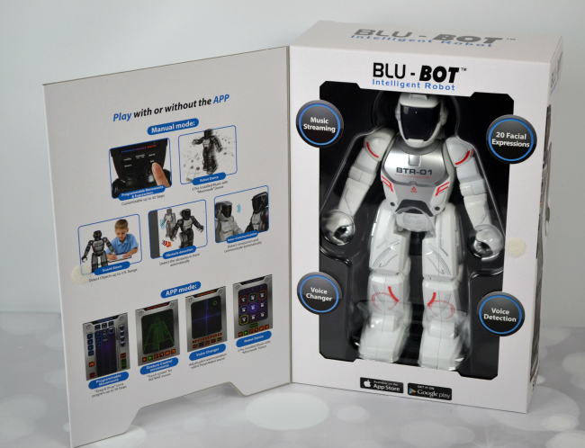 Blu-Bot Intelligent Robot #FAMChristmas