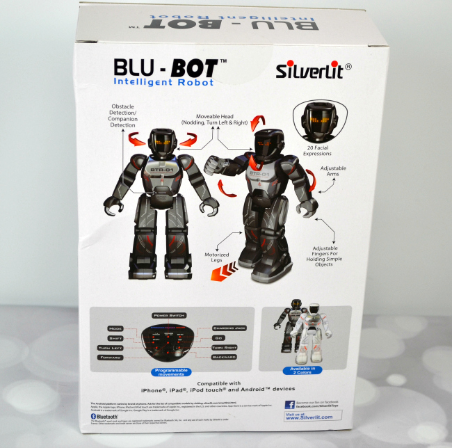 Blu-Bot Intelligent Robot #FAMChristmas