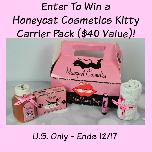 Honeycat Cosmetics Kitty Carrier Pack Giveaway