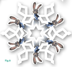 Judy Hopps Snowflake