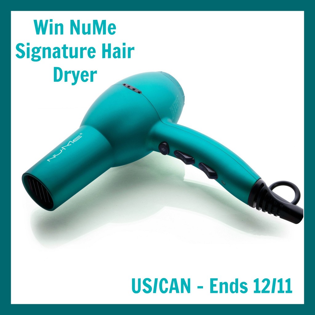 NuMe Hair Dryer Giveaway