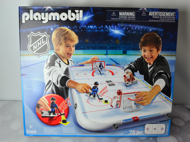 PLAYMOBIL Advent Calendar and NHL Arena #FAMChristmas