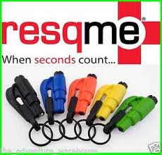 resqme's Quick Car Escape Keychain Tool