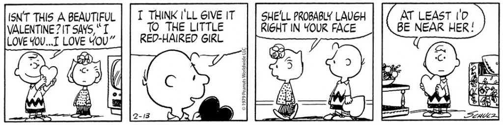 Valentines Peanuts Comic Strip