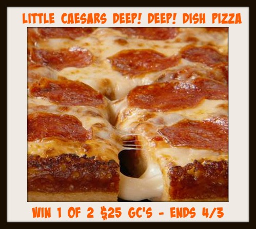 Little Caesars Gift Card Giveaway