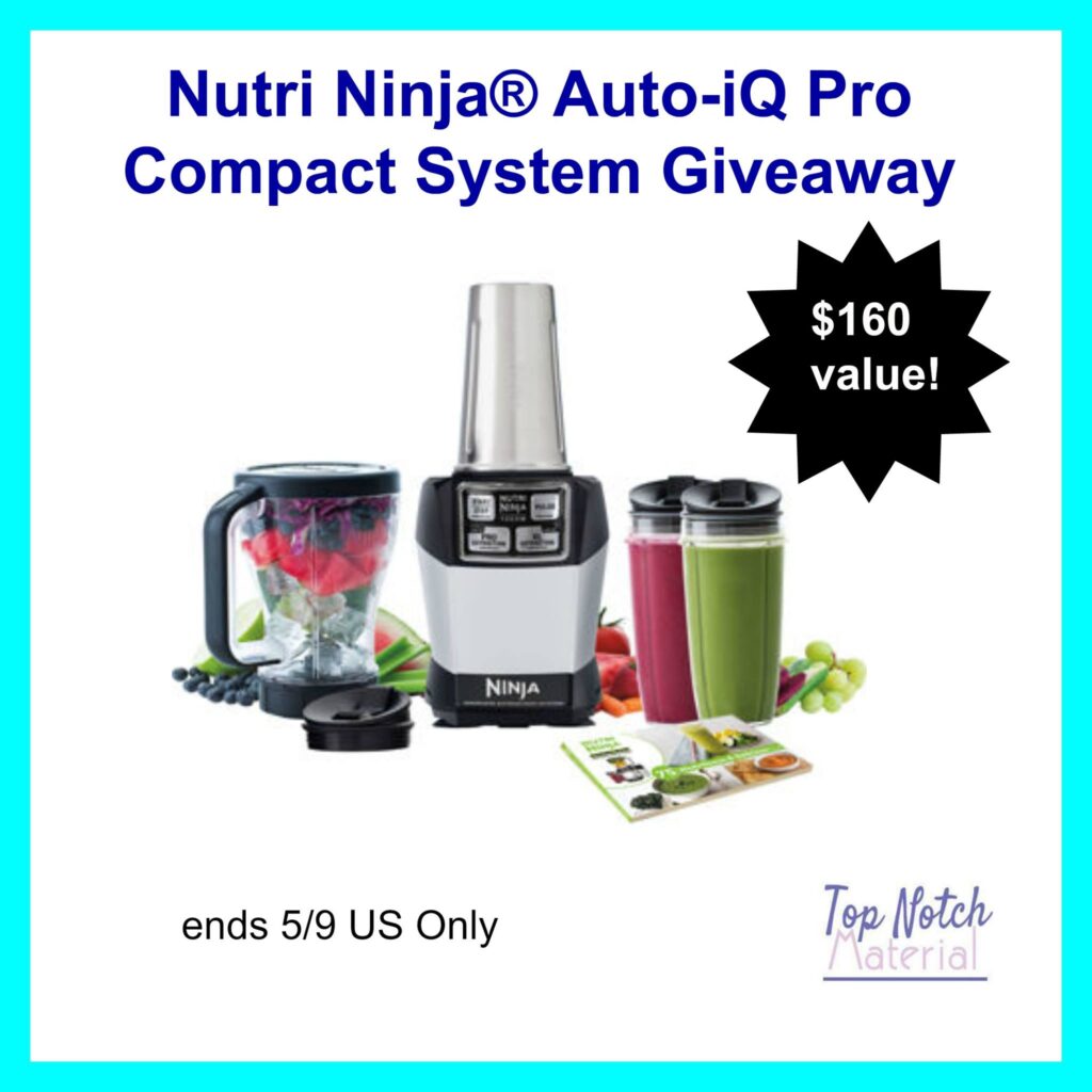 Nutri Ninja Auto-iQ Pro Compact Giveaway