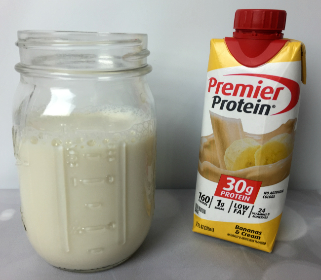 Premier Protein Bananas and Cream Shake