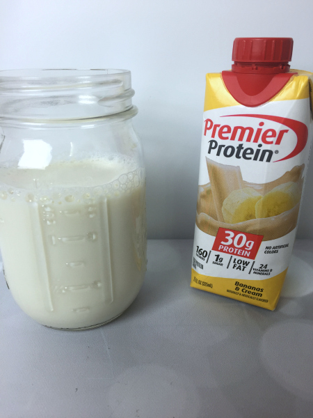 Premier Protein Bananas and Cream Shake