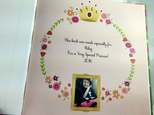 Princess Riley Personalized Book -02
