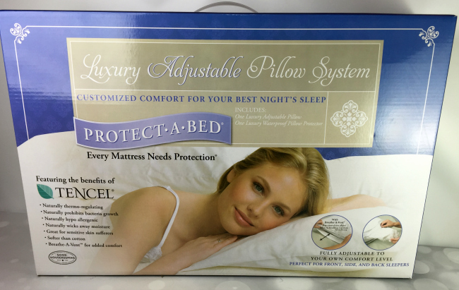Protect-A-Bed Luxury Adjustable Pillow System