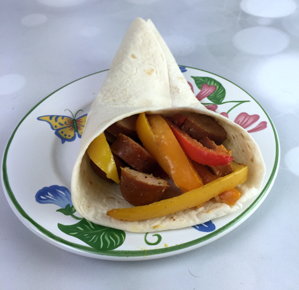 al fresco Chicken Sausage, Onions and Peppers Recipe + Enter To Win a Weekend in NYC!