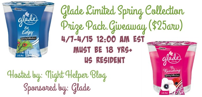 glade limited spring giveaway