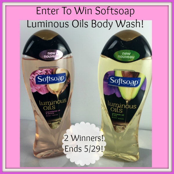 Softsoap Luminous Oils Body Wash Giveaway