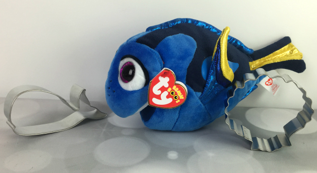 Finding Dory Ty Beanie Boos and Cookie Cutters