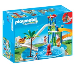 PLAYMOBIL Water Park with Slides (6669) BOX