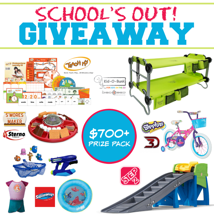 School's Out Giveaway