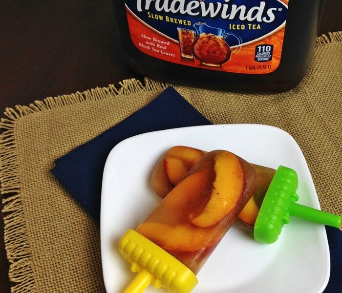 Tradewinds Sweet Tea Peach Ice Pops