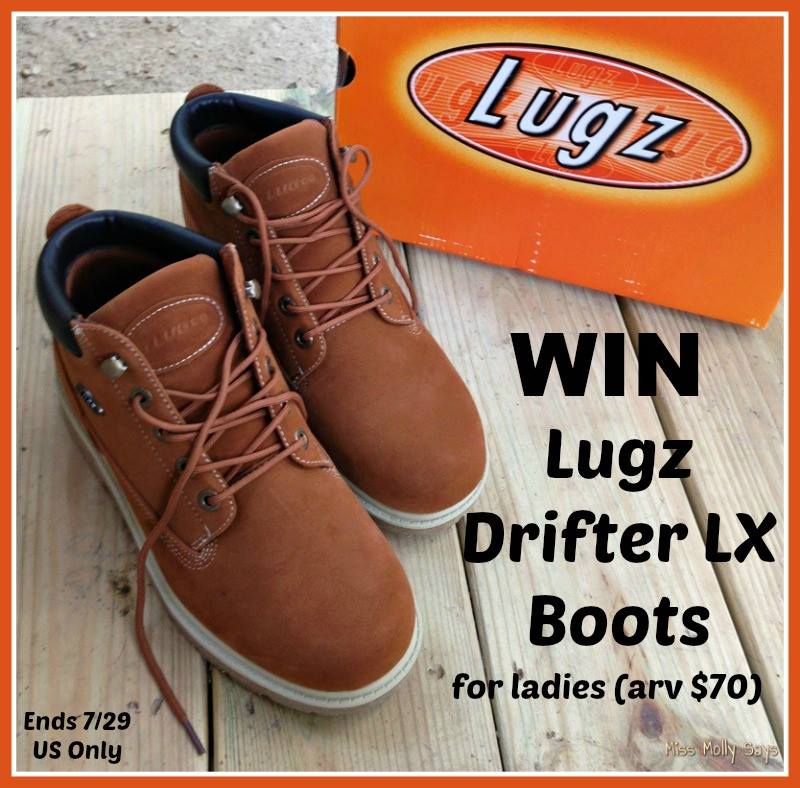 LUGZ Drifters XL Boots Giveaway - It's Free At Last