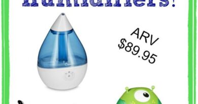 Crane Cool Mist Humidifier Giveaway