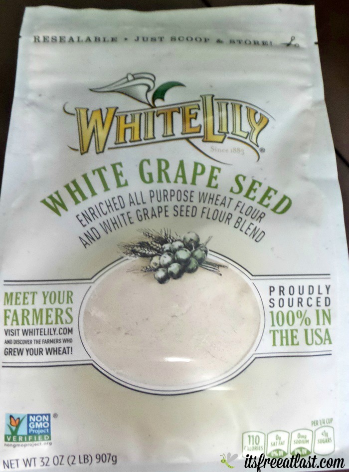 White Lily White Grape and Wheat Flour