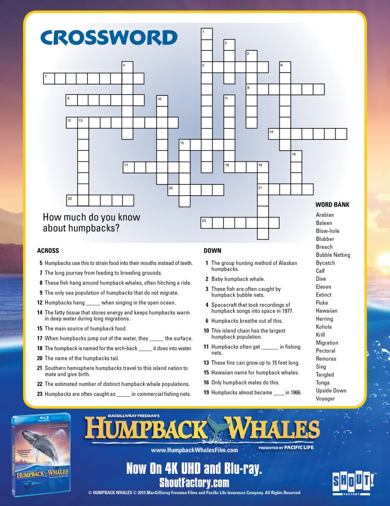 HumpbackWhales_Crossword