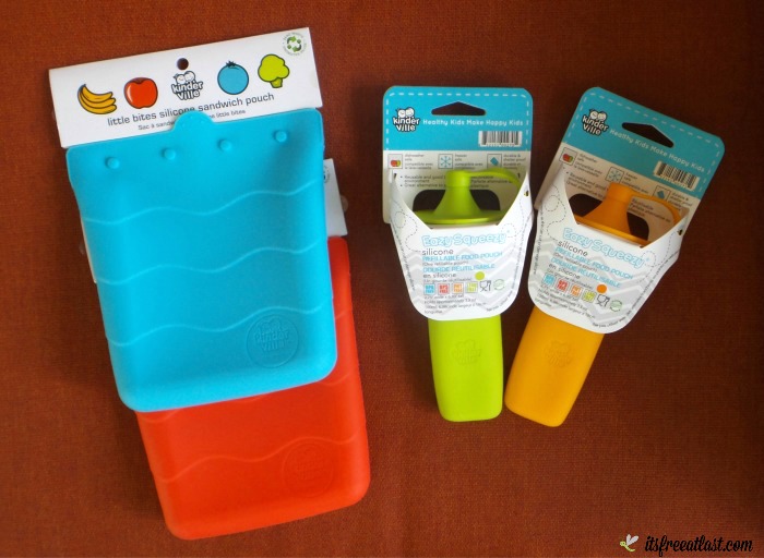 Kinderville Refillable Food Pouches are Perfect for Snacks and Lunch