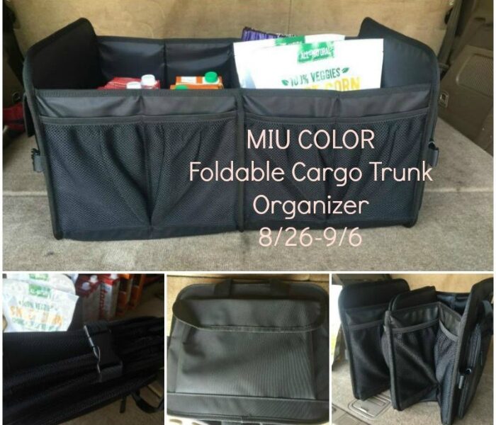 MIU COLOR Foldable Cargo Trunk Organizer giveaway button