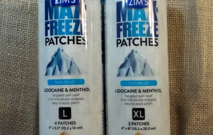 Zim's Max Freeze Patches for Targeted Pain Relief