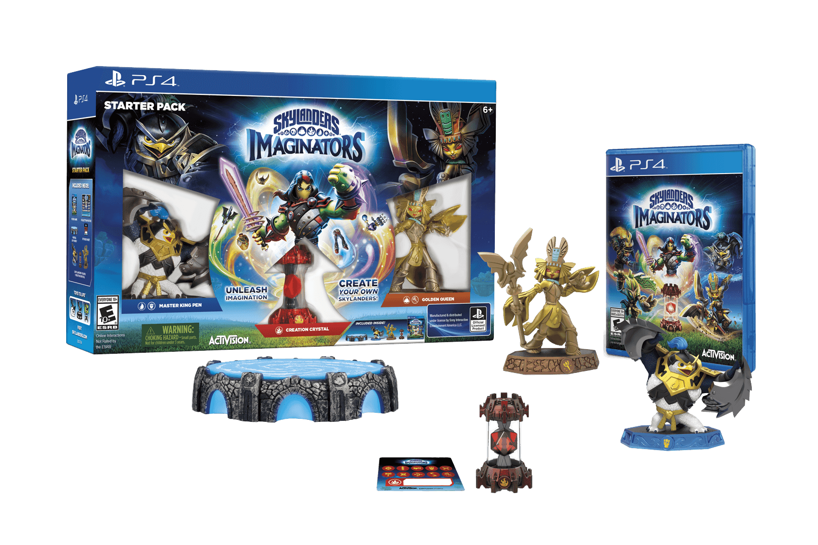  Skylanders  Imaginators  Starter Park w Free Kaos Sensei 