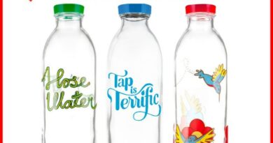 #Win 6 Faucet Face Glass Bottles ($72 arv)! - ends 10/8 US Only