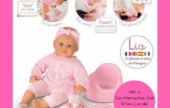 Lia Interactive Doll from Corolle Giveaway