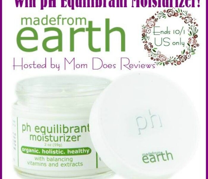 #Win pH Equilibrant Moisturizer from Made from Earth! - ends 10/1 US Only