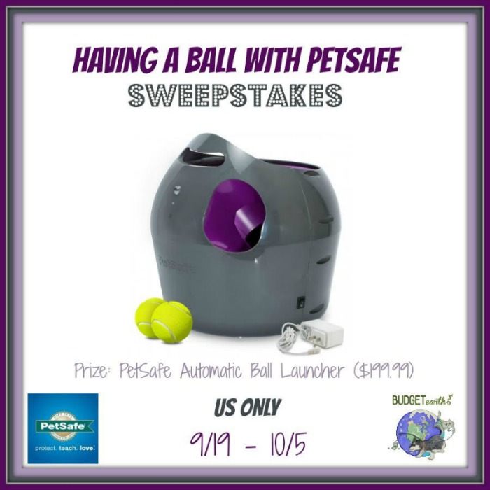#Win a PetSafe Automatic Ball Launcher (MSRP: $199.99)! - ends 10/5 US Only