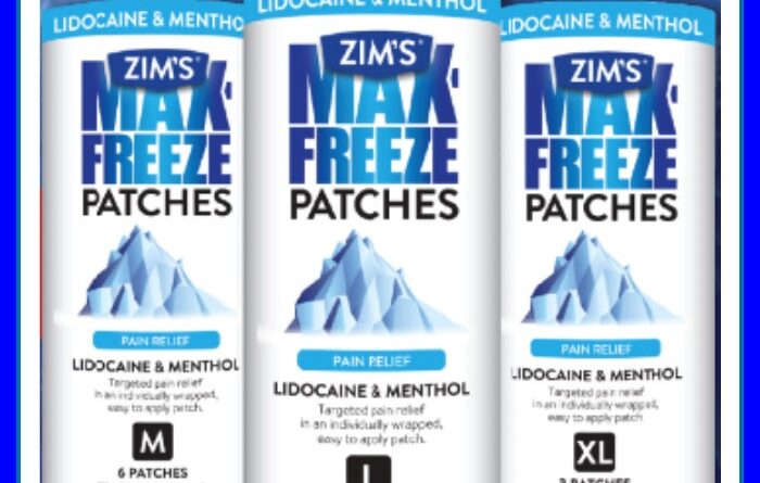 Zim's Max Freeze Patches Giveaway