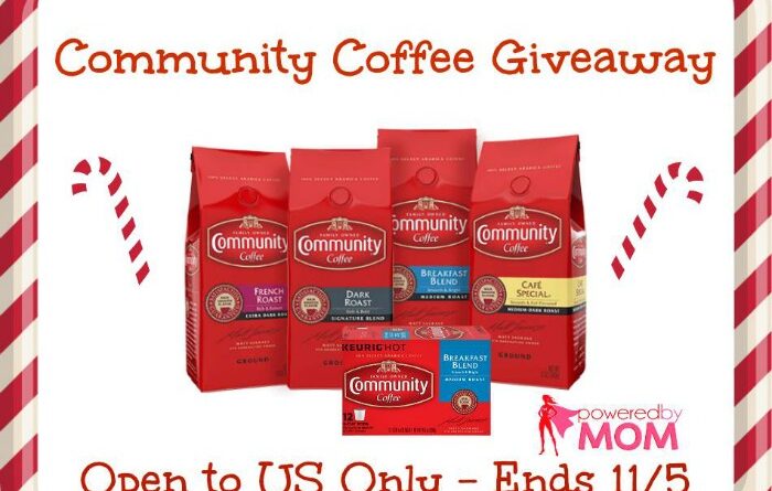 Community Coffee Giveaway Button