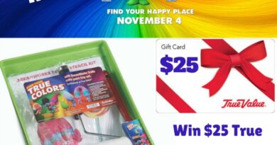 DreamWorksTrolls Prize Pack- $25 True Value GC and more Giveaway