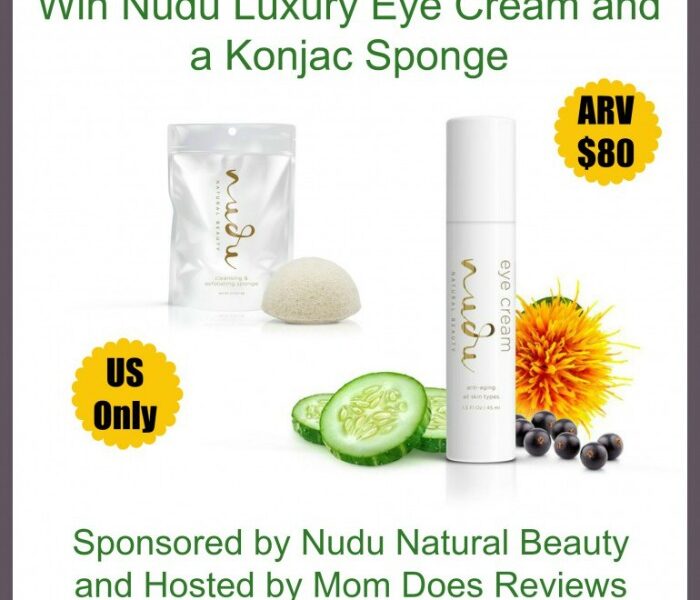 Nudu Luxury Eye Cream and a Konjac Sponge Giveaway button