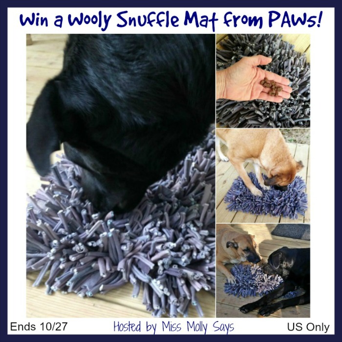 Wooly Snuffle Mat from PAW5 giveaway 