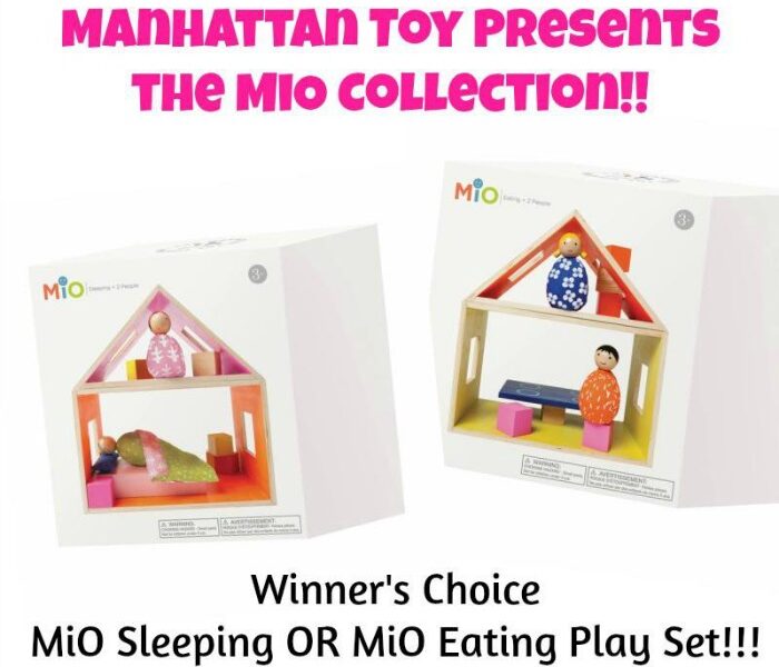 MiO Eating OR MiO Sleeping Play Set Giveaway