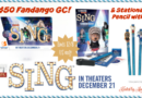 $50 Fandango GC & #SingMovie Prize Pack Giveaway