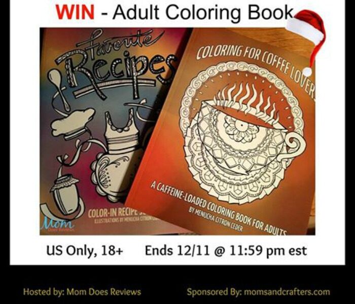 Adult Coloring Books giveaway button